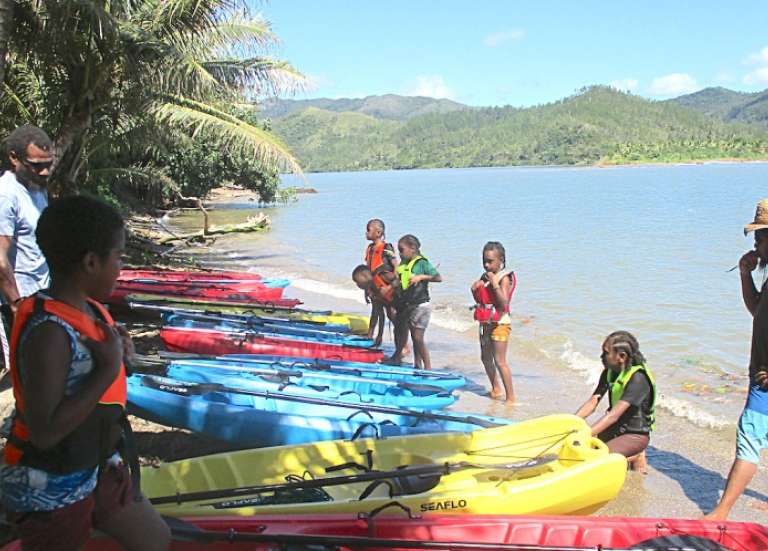 Vacances sportives dans les tribus de Ponérihouen