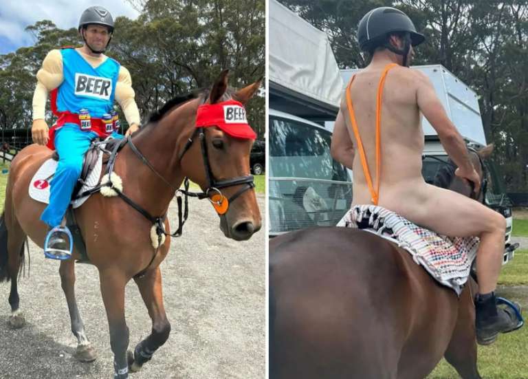 Australie : une star d’équitation menacée de suspension des JO pour avoir cavalé en maillot de bain