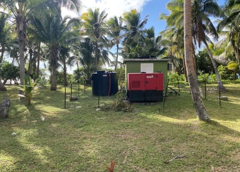 Poum : un dessalinisateur installé sur l’îlot Taanlo pour garantir l’accès à l’eau potable