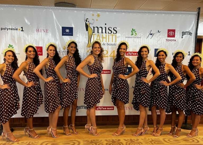 Miss Tahiti dévoile ses dix candidates 2024