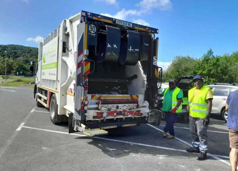 Nouméa : les poubelles de nouveau collectées en porte à porte