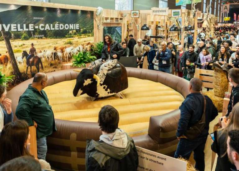 Les producteurs calédoniens en mission séduction au Salon de l’agriculture