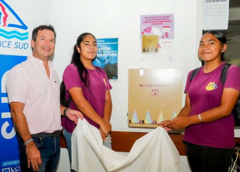 35 collèges bientôt équipés de distributeurs de serviettes hygiéniques gratuites