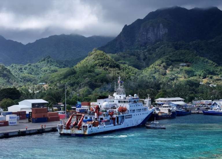 Un navire chinois aux îles Cook pour étudier les fonds marins riches en minéraux