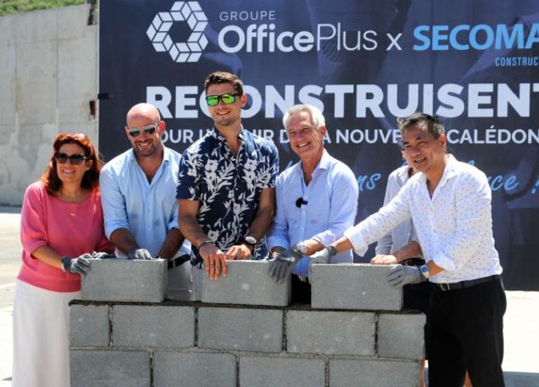 Office Plus reconstruit ses locaux incendiés pendant les émeutes à Doniambo