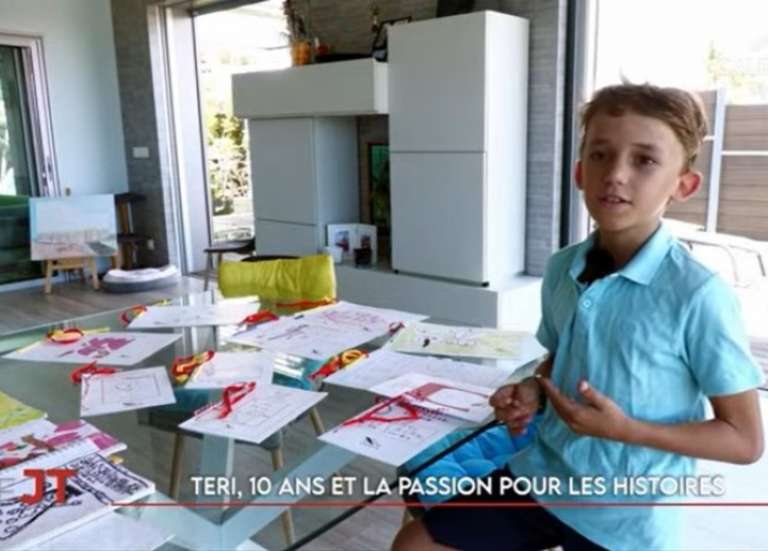 Portrait de Teri, 10 ans et déjà auteur, accès au droit à Koumac… Le JT de Caledonia du 8 décembre