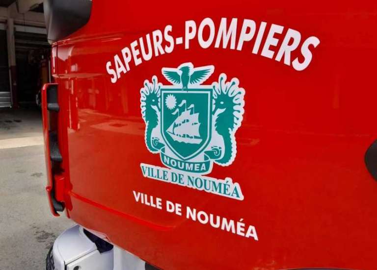 À Nouville, un incendie détruit un conteneur au quai des Caboteurs
