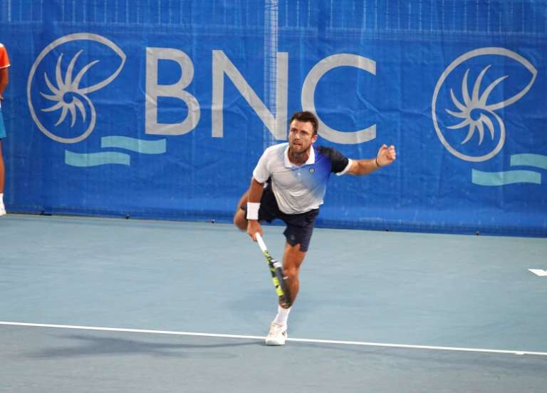 BNC Tennis Open : éliminé au 1er tour, Maxime Chazal 