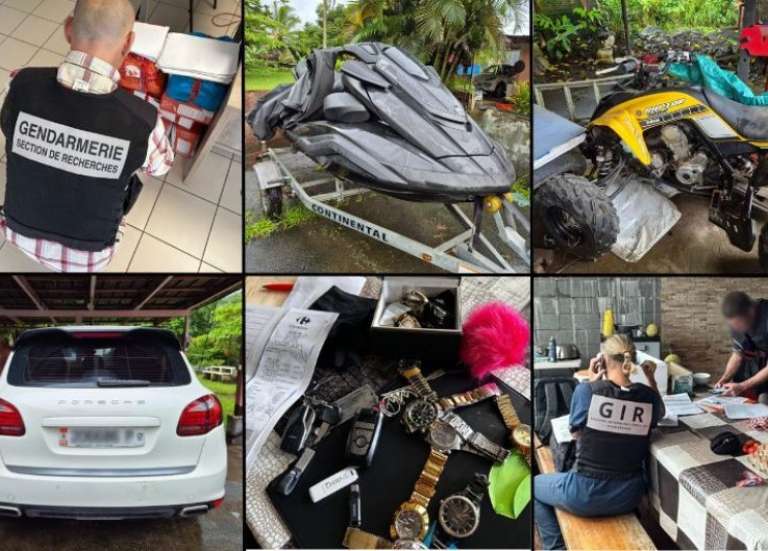 Blanchiment en Polynésie : 220 millions de francs saisis, dix-huit interpellations