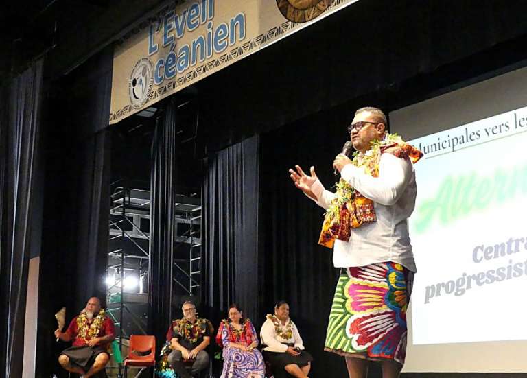 Municipales : l’Éveil océanien présente ses candidats et scelle son alliance avec Calédonie ensemble