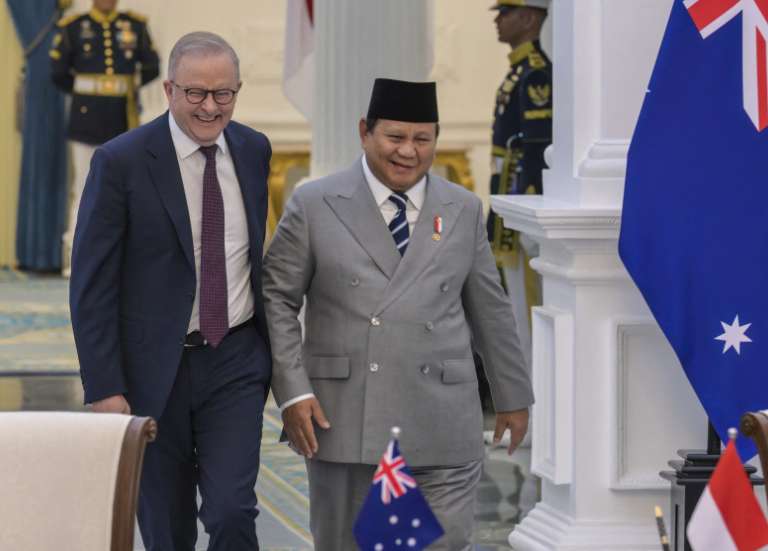 L'Australie et l'Indonésie signent un nouveau traité de sécurité