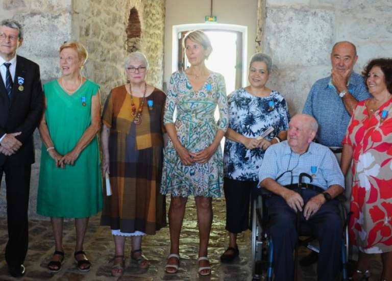 Sept bénévoles de l’Association témoignage d’un passé récompensés pour leur engagement