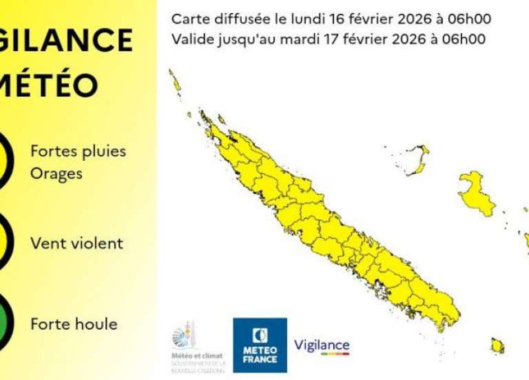 Météo : l’ensemble du pays placé en vigilance jaune aux fortes et pluies et aux orages