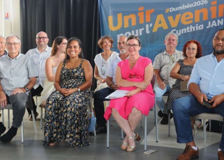 Municipales : à Dumbéa, Cynthia Jan présente une équipe 