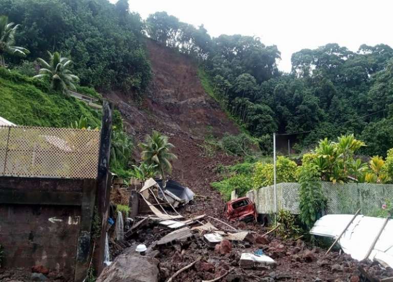 Polynésie : nouvel éboulement à Afaahiti