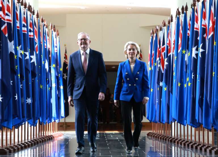 L’Australie et l’UE signent un vaste accord commercial