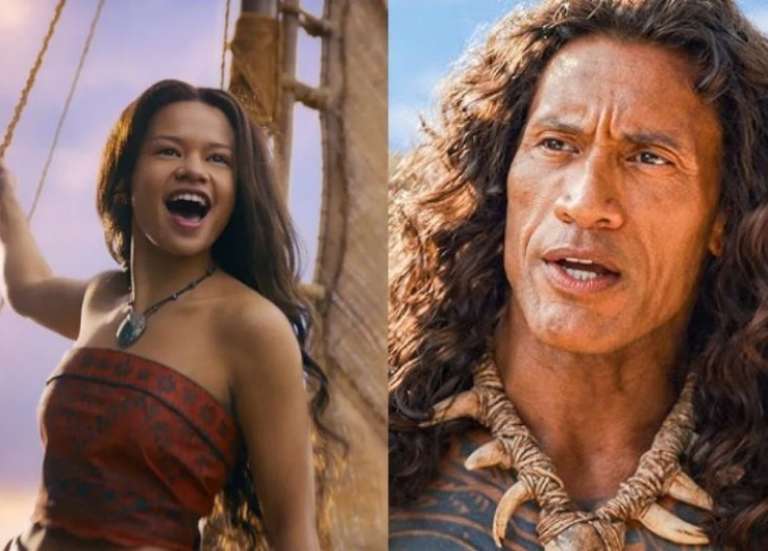 Disney diffuse les premières images du remake de Vaiana avec Dwayne Johnson en Maui
