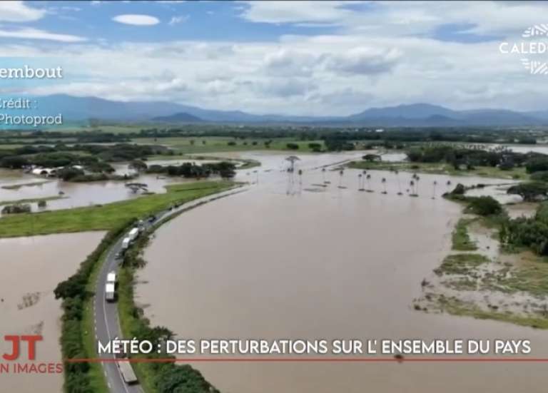 Inondations, l'ordre de Malte en province Nord… Le JT du 24 mars de Caledonia