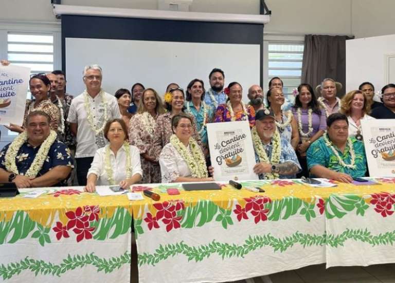 Polynésie : le gouvernement lance la gratuité des repas dans les cantines du secondaire