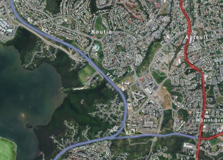 Dumbéa : travaux de nuit et déviations sur la voie express