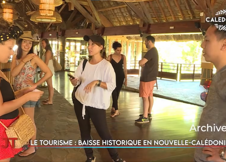 Baisse historique du tourisme, aucun consensus après les réunions avec Paris... Le JT du 8 avril de Caledonia