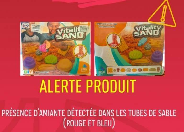 De l’amiante détecté dans un jeu pour enfants vendu à Papeete