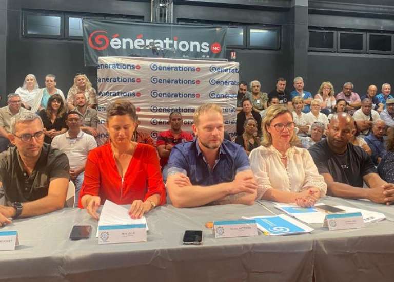 Générations NC revendique sa progression et s’aligne derrière Sonia Backès pour les provinciales