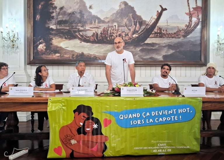 Face au risque d’explosion des cas de VIH en Polynésie, les autorités sanitaires se mobilisent