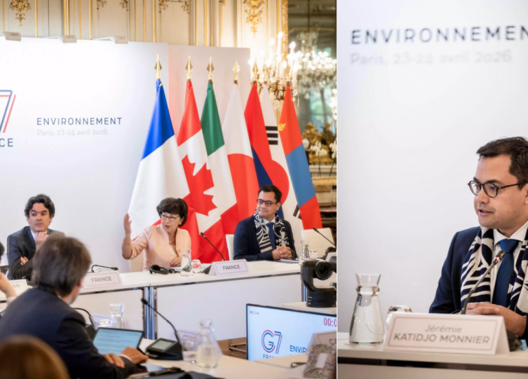 La Nouvelle-Calédonie invitée au G7 environnement pour défendre les réserves marines