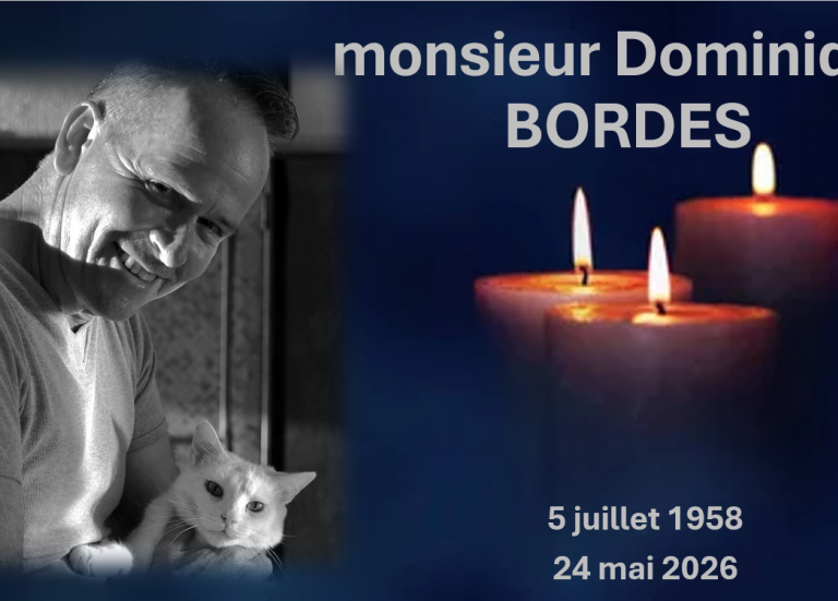 Avis de décès : BORDES Dominique