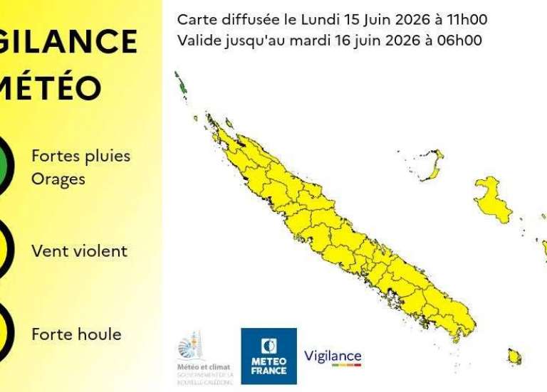 Météo : la quasi-totalité du pays placée en vigilance jaune au vent violent