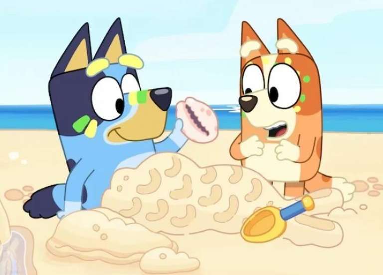 En Australie, le célèbre dessin animé Bluey traduit en langue autochtone pour la première fois