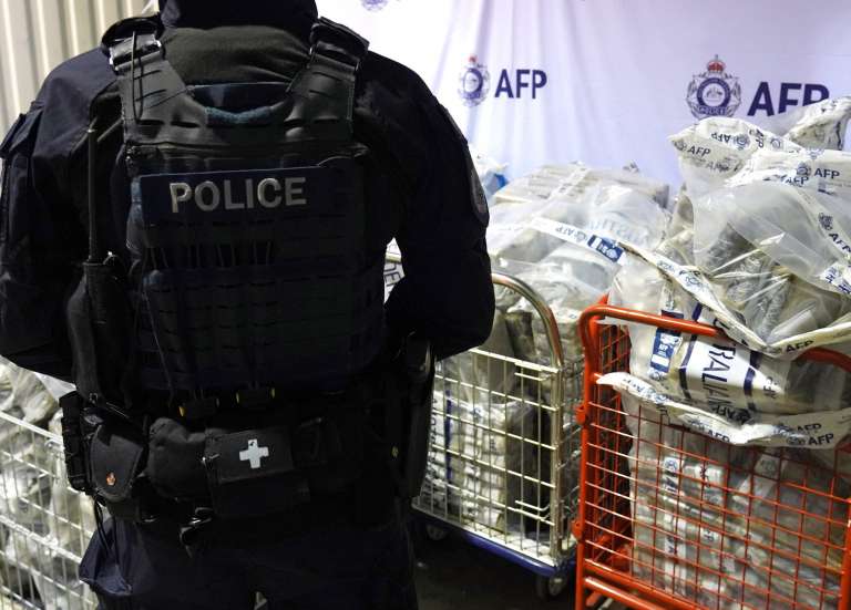Australie : saisie record de 2,7 tonnes de cocaïne enterrées près de Sydney