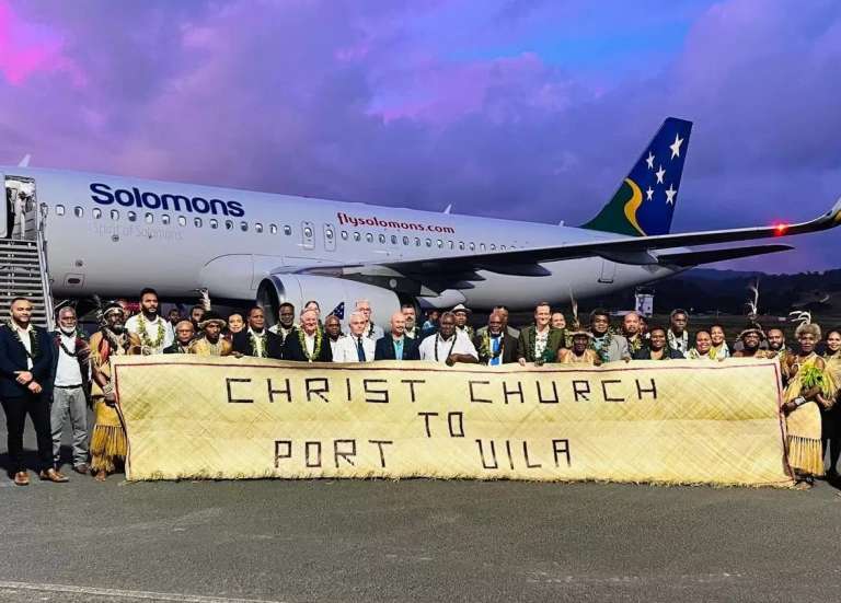 Solomon Airlines inaugure sa desserte directe entre Christchurch et Port-Vila