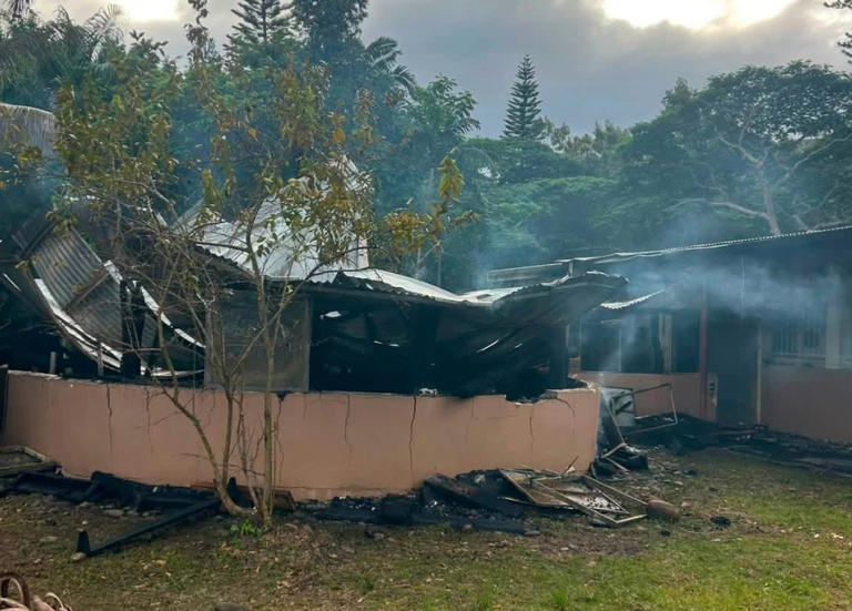 Incendie du lycée Saint-Jean XXII à Païta : trois mineurs arrêtés