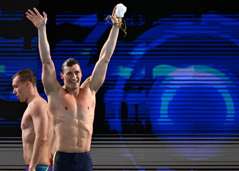 Euro de natation : Maxime Grousset médaillé d’argent sur 100 m papillon
