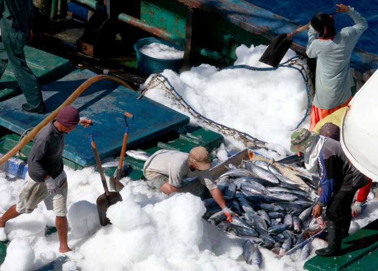 Des bateaux chinois et indonésiens arraisonnés pour pêche illégale dans le Pacifique