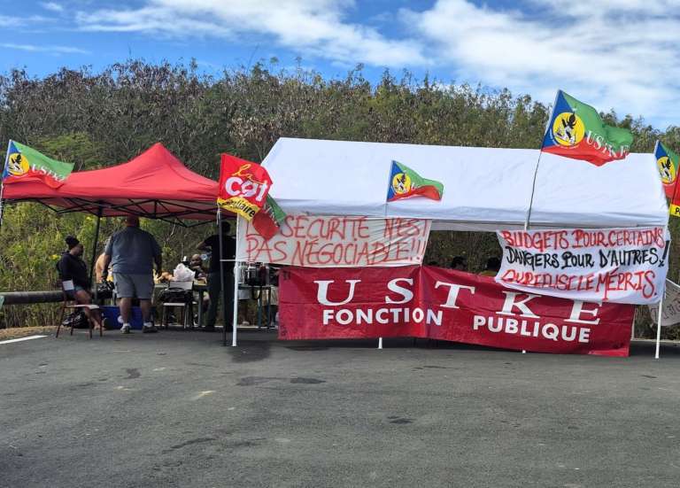 Au centre de détention de Koné, l’USTKE mobilisée pour dénoncer des 
