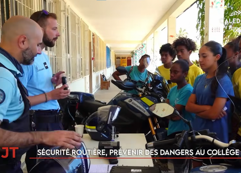 Sécurité routière au collège, le pays en manque de cardiologues… Le JT de Caledonia du 29 septembre