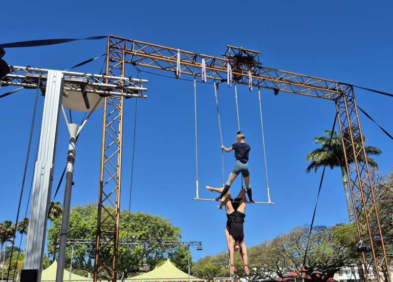 Nouméa Festival : les arts de rue s’emparent de la place des Cocotiers jusqu’à dimanche