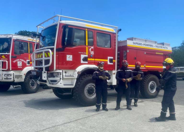 À Païta, un camion nouvelle génération pour combattre les feux de forêt