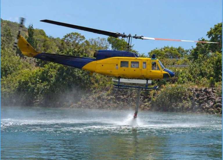 Mont-Dore : un propriétaire menace l’hélicoptère bombardier d’eau avec un fusil