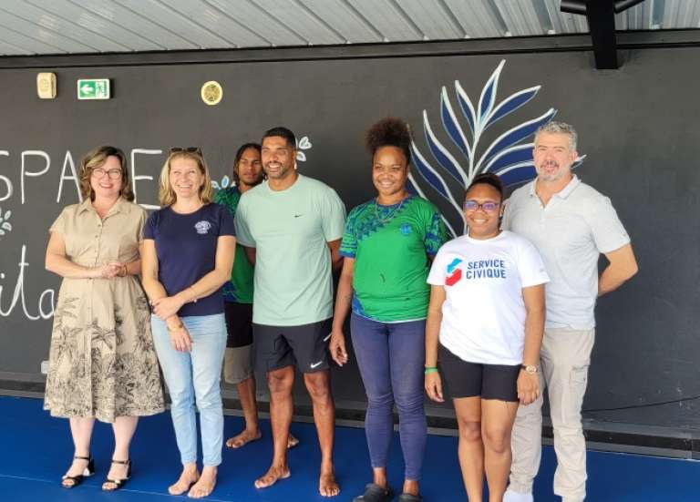 Dumbéa : un nouveau club de sport à la piscine de Koutio