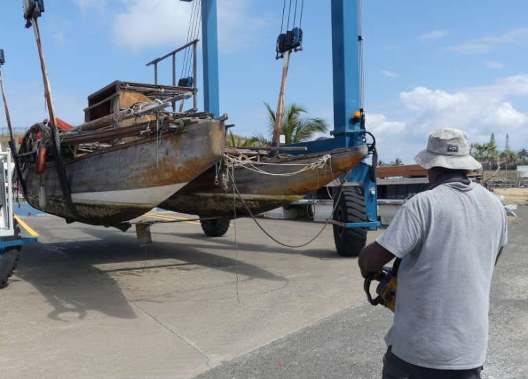La pirogue Meryemana entame sa rénovation, point de départ d’un nouveau concept de navigation